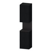 Duravit Hochschrank Qatego 40x36x1760cm, 2 T, An l, gra m/E sw