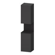 Duravit Hochschrank Qatego 40x36x1760cm, 2 T, An l, gra m/Gr ma