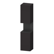 Duravit Hochschrank Qatego 40x36x1760cm, 2 T, An l, gra m/Grap matt