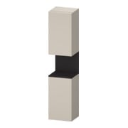 Duravit Hochschrank Qatego 40x36x1760cm, 2 T, An l, gra m/ta ma