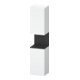 Duravit Hochschrank Qatego 40x36x1760cm, 2 T, An l, gra matt/we ma-1
