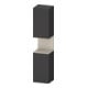 Duravit Hochschrank Qatego 40x36x1760cm, 2 T, An l, T m/Gr ma-1