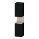 Duravit Hochschrank Qatego 40x36x1760cm, 2 T, An l, T matt/Eiche sw-1