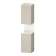 Duravit Hochschrank Qatego 40x36x1760cm, 2 T, An l, w g/tau matt-1