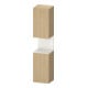 Duravit Hochschrank Qatego 40x36x1760cm, 2 T, An l, w m/E Nat-1