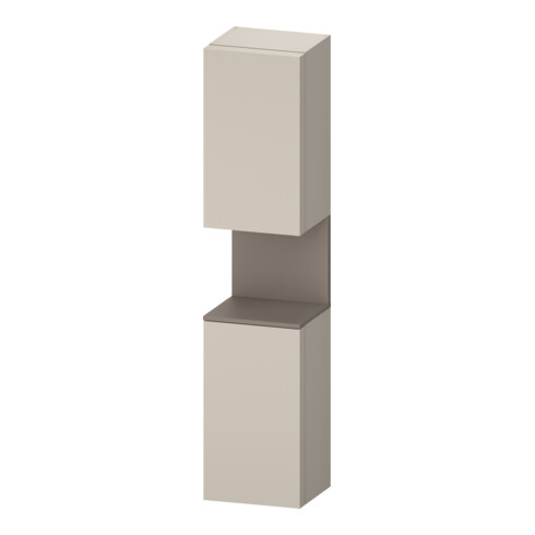 Duravit Hochschrank Qatego 40x36x1760cm, 2 T, An li, bas. m/tau ma