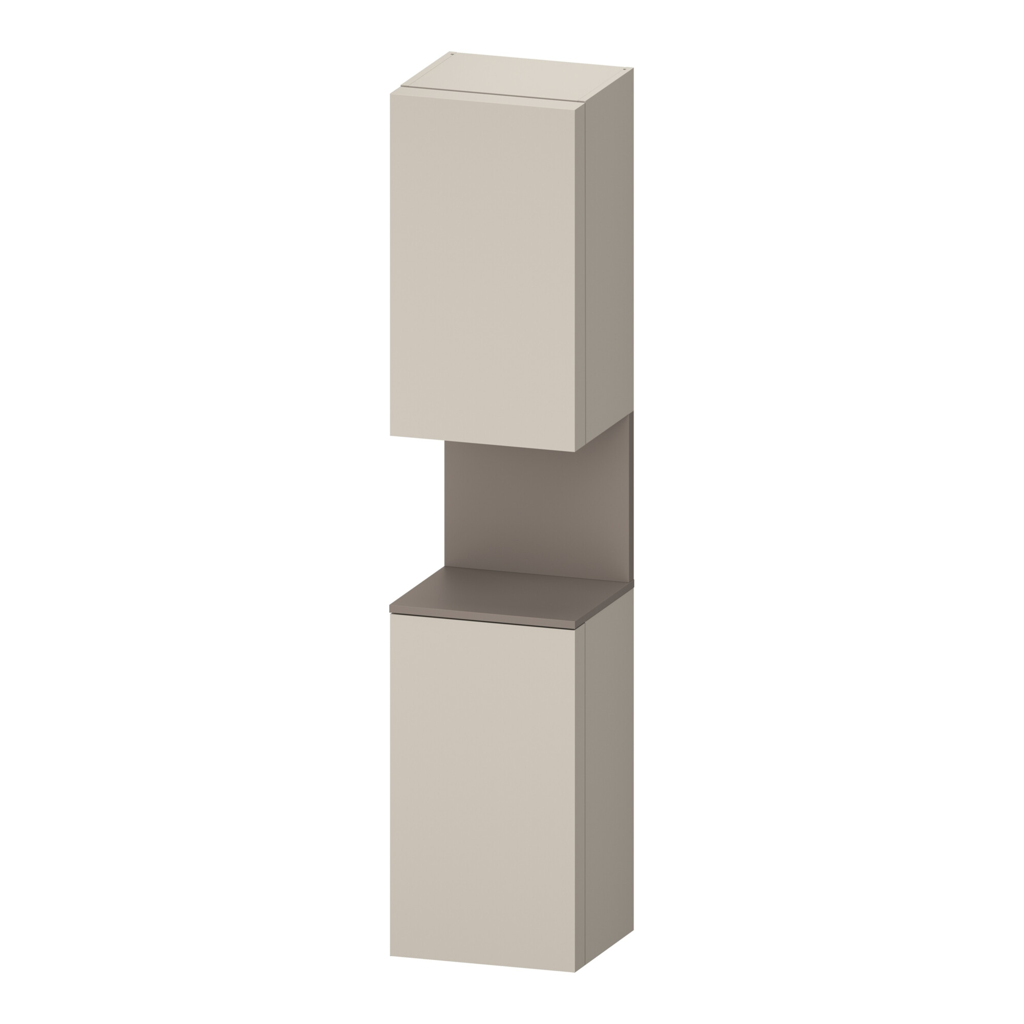 Duravit Hochschrank Qatego 40x36x1760cm, 2 T, An li, bas. m/tau ma