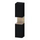 Duravit Hochschrank Qatego 40x36x1760cm, 2 T, An li, Ei Marmo/Ei sw-1
