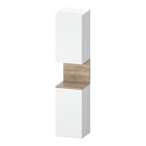 Duravit Hochschrank Qatego 40x36x1760cm, 2 T, An li, Ei Marmor/w ma