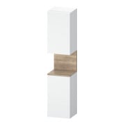 Duravit Hochschrank Qatego 40x36x1760cm, 2 T, An li, Ei Marmor/w ma