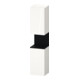 Duravit Hochschrank Qatego 40x36x1760cm, 2 T, An li, Ei sw/we hgl-1
