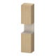 Duravit Hochschrank Qatego 40x36x1760cm, 2 T, An li, Tau m/Eich Nat-1