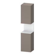 Duravit Hochschrank Qatego 40x36x1760cm, 2 T, An li, we m/bas ma