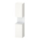 Duravit Hochschrank Qatego 40x36x1760cm, 2 T, An li, we matt/we hgl-1