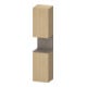 Duravit Hochschrank Qatego 40x36x1760cm, 2 T, An r, bas. m/Eich Nat-1