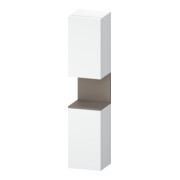 Duravit Hochschrank Qatego 40x36x1760cm, 2 T, An r, bas. matt/we ma