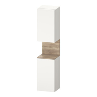 Duravit Hochschrank Qatego 40x36x1760cm, 2 T, An r, E Marmor/w matt