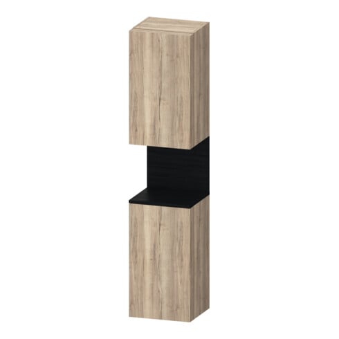 Duravit Hochschrank Qatego 40x36x1760cm, 2 T, An r, E sw/E Mamor