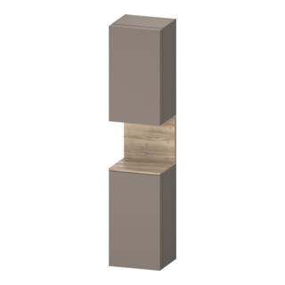 Duravit Hochschrank Qatego 40x36x1760cm, 2 T, An r, Ei Marmo/Bas ma
