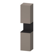 Duravit Hochschrank Qatego 40x36x1760cm, 2 T, An r, gra m/ba ma