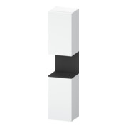 Duravit Hochschrank Qatego 40x36x1760cm, 2 T, An r, gra matt/we ma