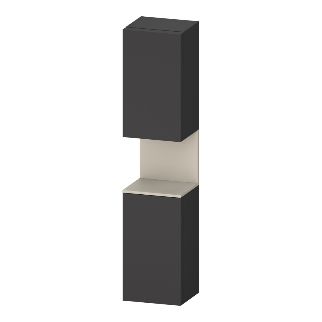 Duravit Hochschrank Qatego 40x36x1760cm, 2 T, An r, T m/Gr ma