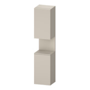 Duravit Hochschrank Qatego 40x36x1760cm, 2 T, An r, T matt/taupe ma