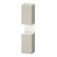 Duravit Hochschrank Qatego 40x36x1760cm, 2 T, An r, w g/tau matt-1
