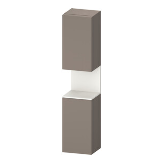 Duravit Hochschrank Qatego 40x36x1760cm, 2 T, An r, w m/ba ma