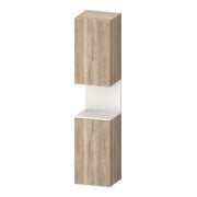Duravit Hochschrank Qatego 40x36x1760cm, 2 T, An r, w m/E marm.