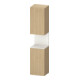 Duravit Hochschrank Qatego 40x36x1760cm, 2 T, An r, w m/E Nat-1