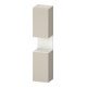 Duravit Hochschrank Qatego 40x36x1760cm, 2 T, An r, w m/ta matt-1