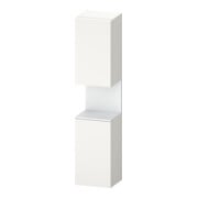 Duravit Hochschrank Qatego 40x36x1760cm, 2 T, An r, we matt/we matt