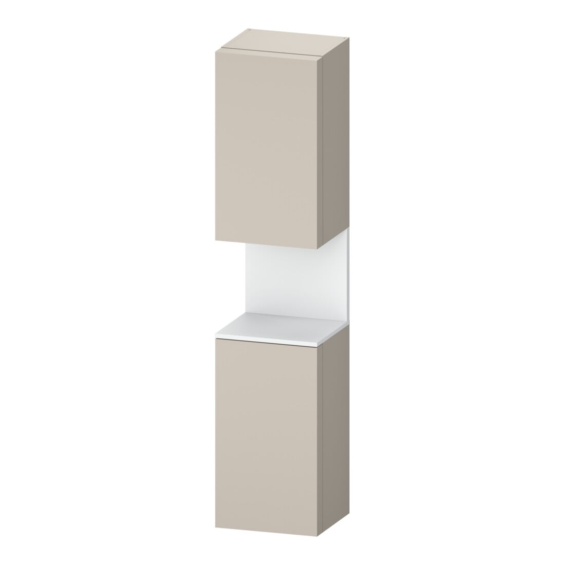 Duravit Hochschrank Qatego 40x36x1760cm, 2 T, An re, we m/tau ma