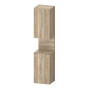Duravit Hochschrank Qatego 40x36x1760cm, 2 T, Anschl li, Ei marm.