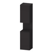 Duravit Hochschrank Qatego 40x36x1760cm, 2 T, Anschl li, graph matt