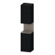 Duravit Hochschrank Qatego 40x36x1760cm, 2 T, B, An l, ba m/Eich sw-1