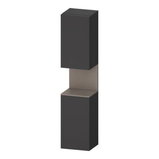 Duravit Hochschrank Qatego 40x36x1760cm, 2 T, B, An l, ba m/Grap ma
