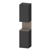 Duravit Hochschrank Qatego 40x36x1760cm, 2 T, B, An l, ba m/Grap ma