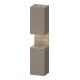 Duravit Hochschrank Qatego 40x36x1760cm, 2 T, B, An l, E Ma/Ba ma-1