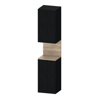 Duravit Hochschrank Qatego 40x36x1760cm, 2 T, B, An l, E Ma/E sw