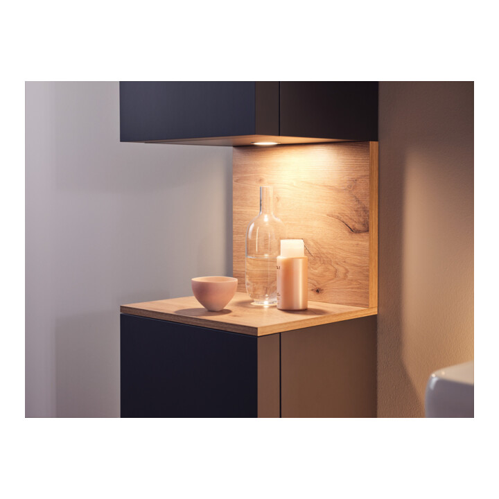Duravit Hochschrank Qatego 40x36x1760cm, 2 T, B, An l, E Ma/Gra m