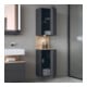 Duravit Hochschrank Qatego 40x36x1760cm, 2 T, B, An l, E Ma/Gra ma