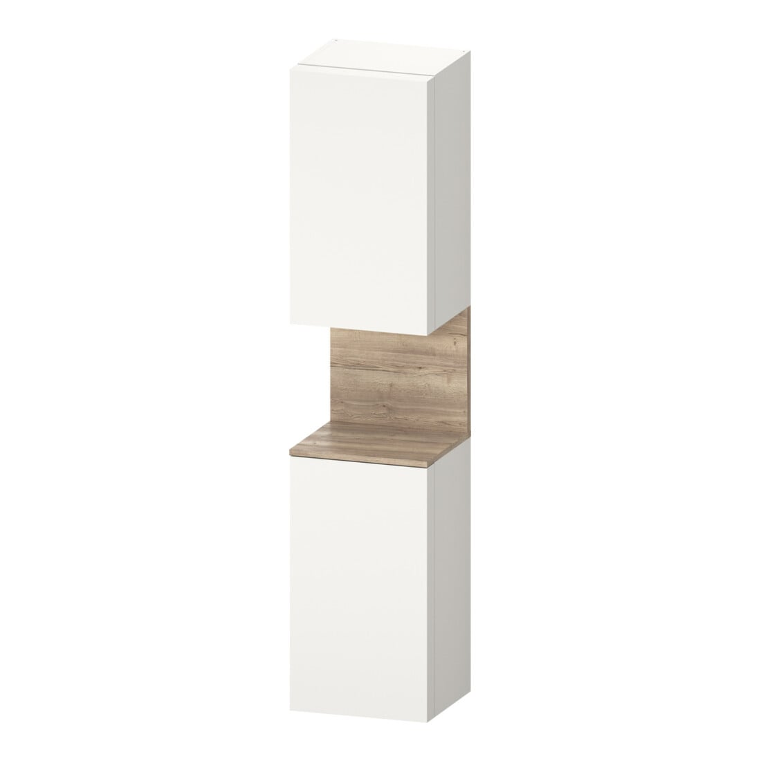 Duravit Hochschrank Qatego 40x36x1760cm, 2 T, B, An l, E Ma/w matt