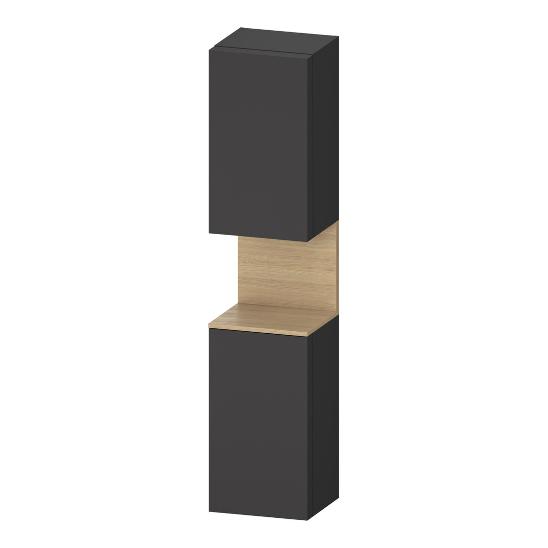 Duravit Hochschrank Qatego 40x36x1760cm, 2 T, B, An l, E na/gra ma