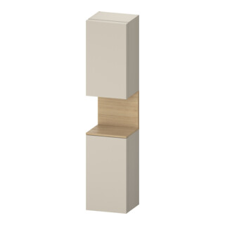 Duravit Hochschrank Qatego 40x36x1760cm, 2 T, B, An l, E na/tau m