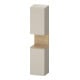 Duravit Hochschrank Qatego 40x36x1760cm, 2 T, B, An l, E na/tau ma-1
