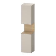 Duravit Hochschrank Qatego 40x36x1760cm, 2 T, B, An l, E na/tau ma