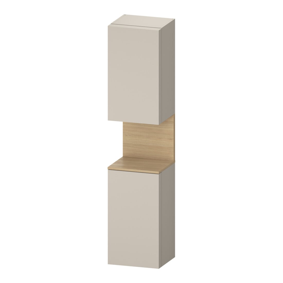 Duravit Hochschrank Qatego 40x36x1760cm, 2 T, B, An l, E na/tau ma