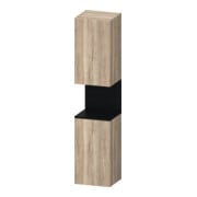 Duravit Hochschrank Qatego 40x36x1760cm, 2 T, B, An l, E sw/E Mamor